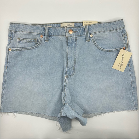Women’s Universal Thread High-Rise Vintage Midi Jean Shorts (Set of 2) Size 14R - Picture 7 of 16
